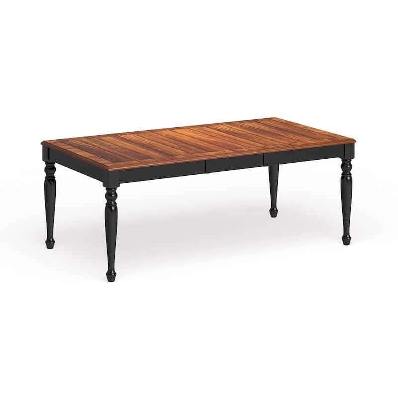 Glen Oak Transitional Wood Two-tone 9-Piece Dining Set by The Gray Barn