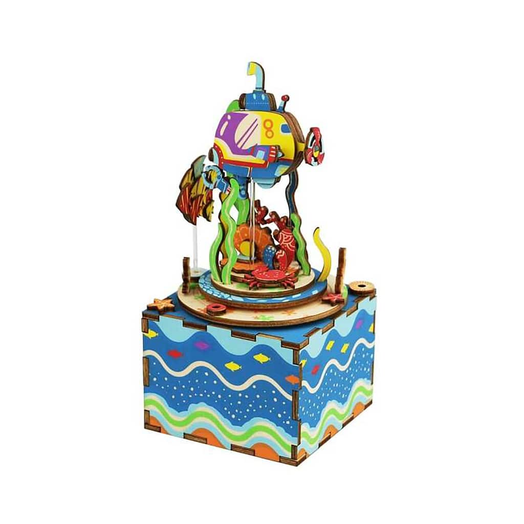 DIY 3D Music Box Puzzle - Under the Sea - 81pcs