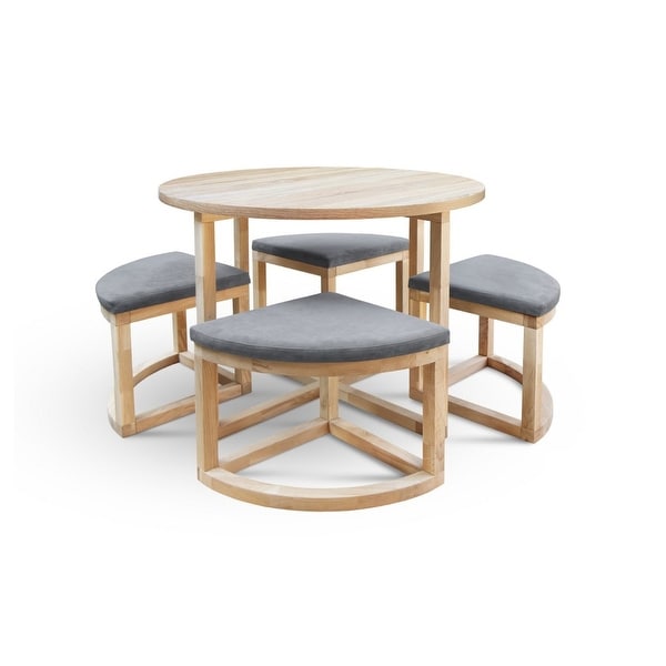 Stowaway dining table and chairs online set