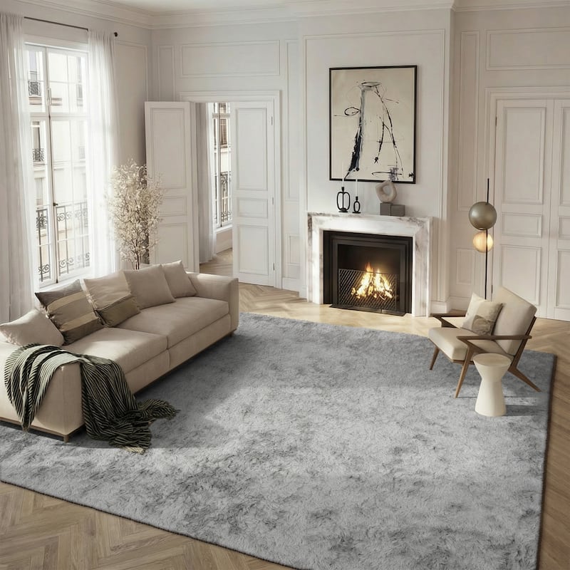 SAFAVIEH Handmade Nataly Shag Danara 2.5-inch Thick Rug
