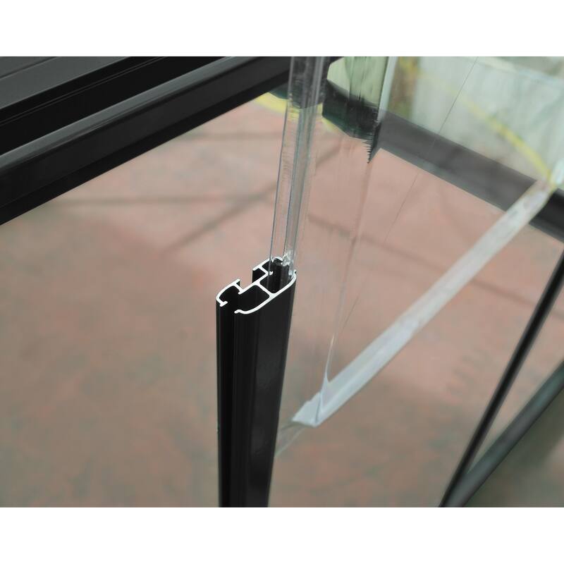 Harmony 6 ft. Silver & Grey /Clear DIY Greenhouse Kit
