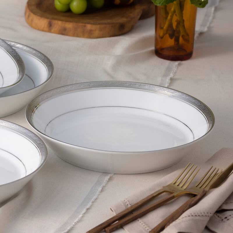 Crestwood Gold Set of 4 Coupe Dinner Bowls, 9-3/4", 43 oz.