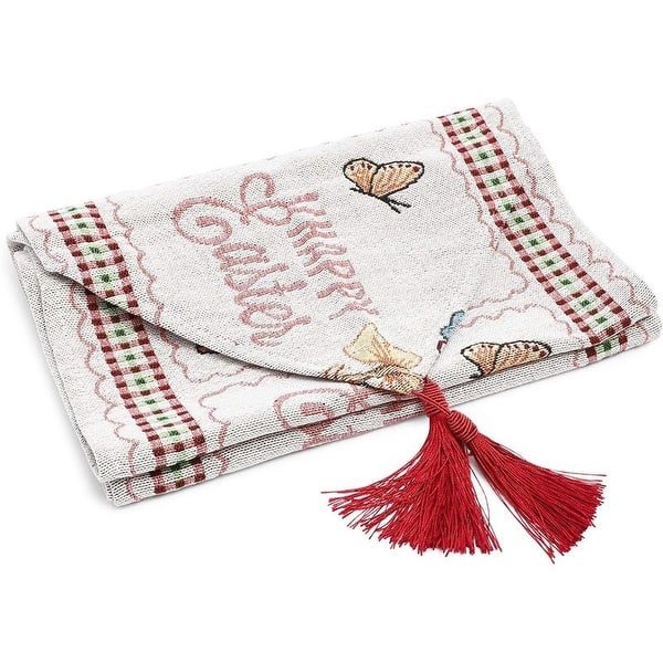 66"x13 Embroidered Easter Bunny Dining Table Runner Table Cloth Dresser Scarf - Bed Bath & Beyond - 31695355 66"x13 Embroidered Easter Bunny Dining Table Runner Table Cloth Dresser Scarf - Bed Bath & Beyond - 31695355