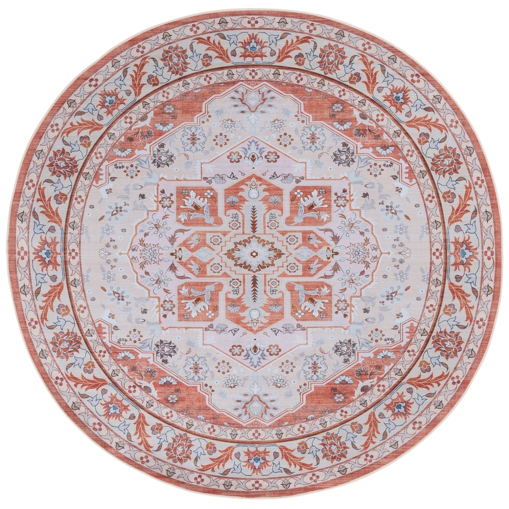 SAFAVIEH Tucson Ethna Transitional Machine Washable Rug.