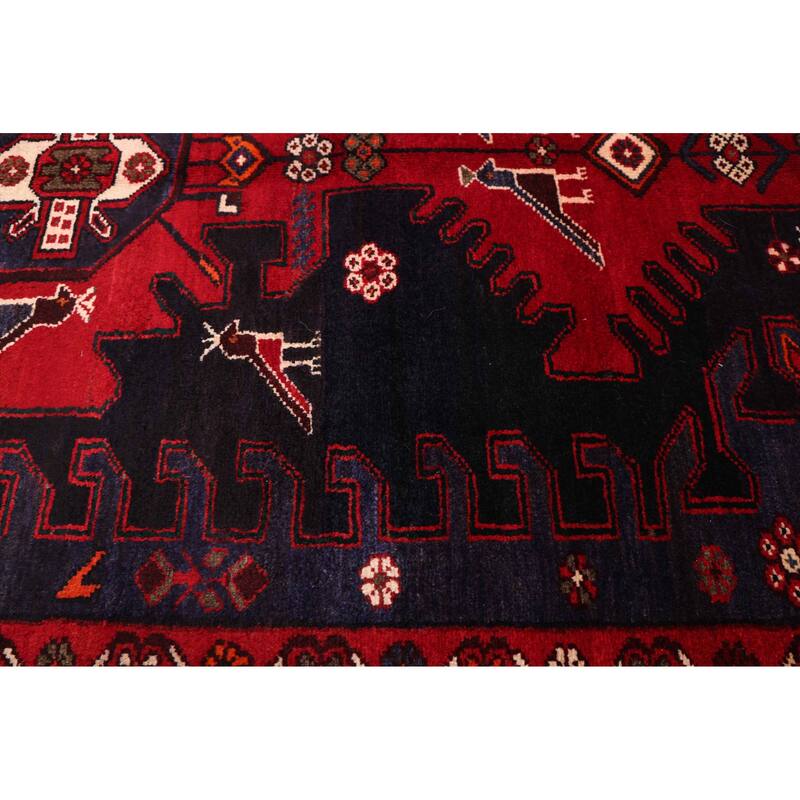 ECARPETGALLERY Hand-knotted Konya Anatolian Dark Navy Wool Rug - 5'4 x 12'6