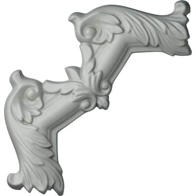 8"W x 8"H Ashford III Panel Moulding Corner (matches moulding PML01X00AS)