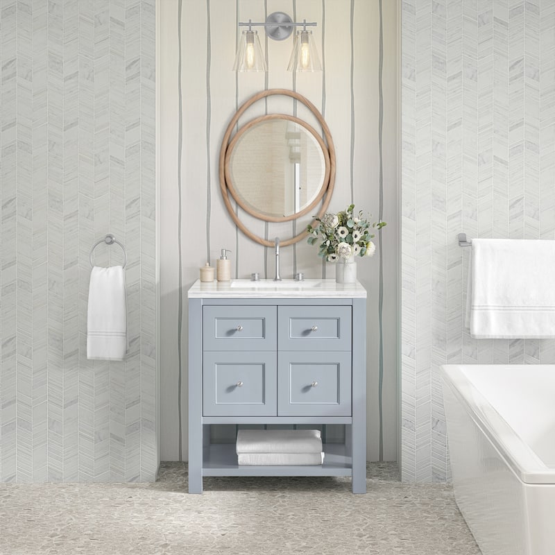 Breckenridge 30" Single Vanity, Serenity Blue - 30