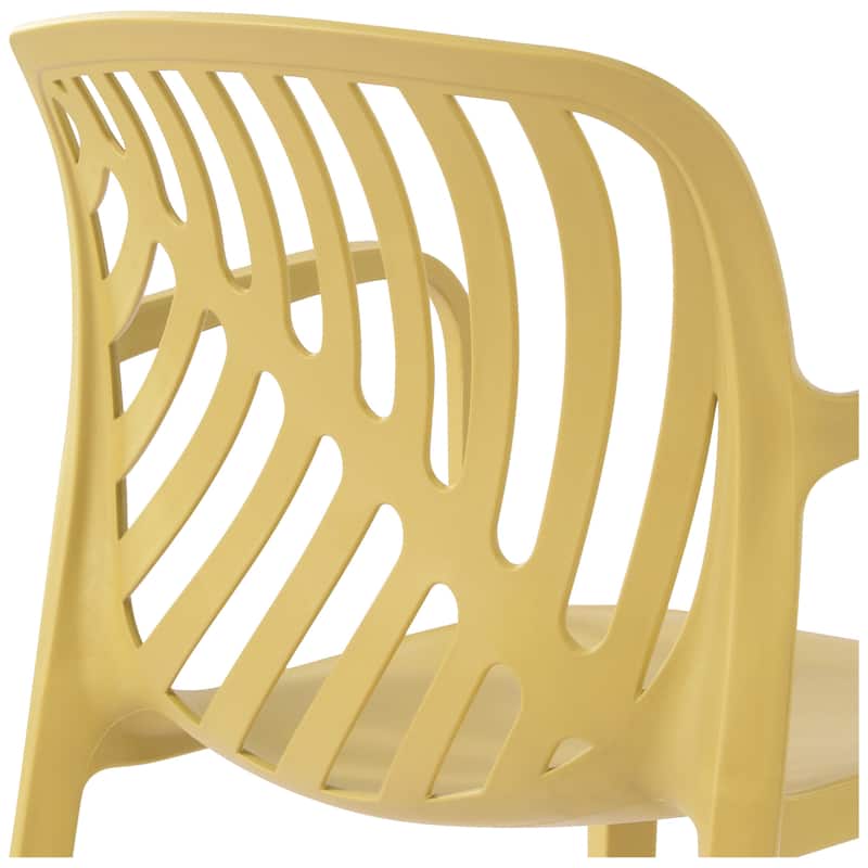 Frond and Form Outdoor Stacking Dining Armchair (Set of 2)