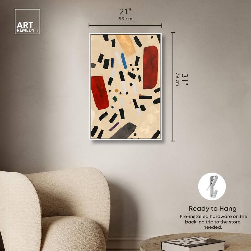 Mindscape Mosaic II Canvas by Art Remedy