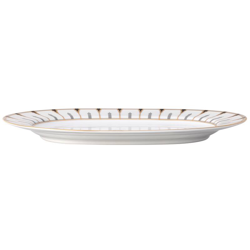 Empire Gold Oval Platter, 14"