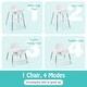 preview thumbnail 6 of 20, Babyjoy 4-in-1 Convertible Baby High Chair Feeding with Removable - See Details