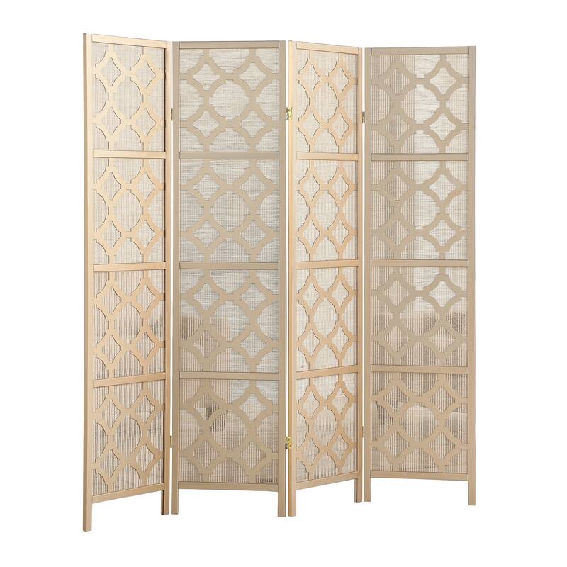 4-Panel Room Divider