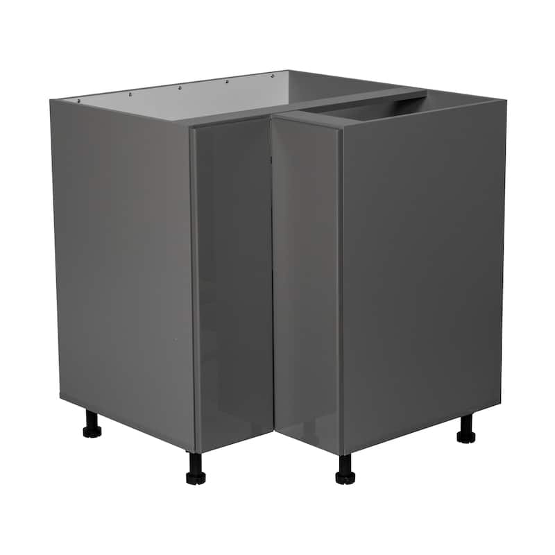 33" Base Easy Reach-Double Door-Grey - 33 x 34 1/2 x 23 3/8 - Grey
