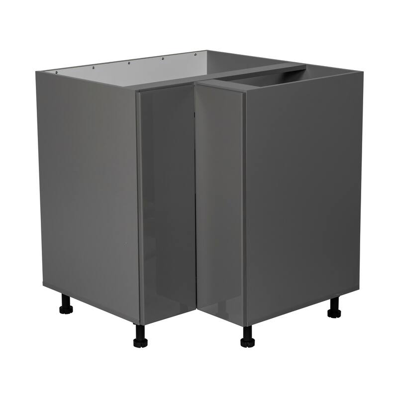 36" Base Easy Reach-Double Door-Grey - 36 x 34 1/2 x 23 3/8 - Grey