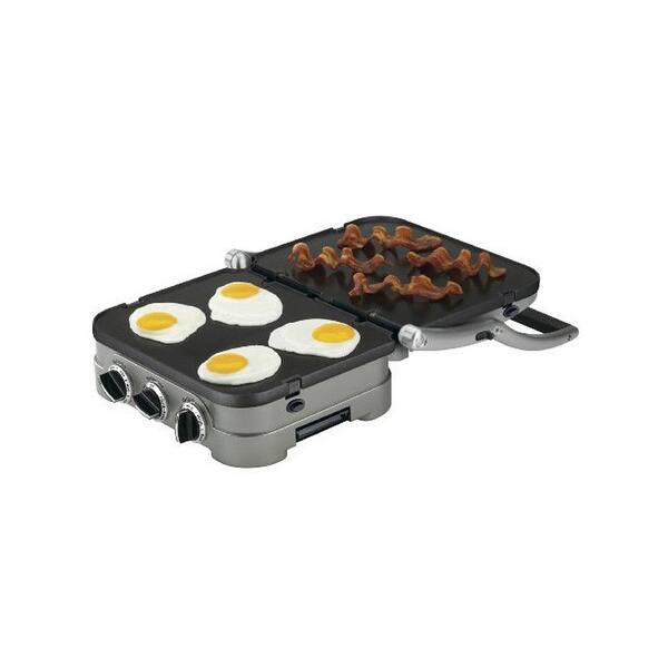 Shop Cuisinart Gr 4n 5 In 1 Silver Countertop Griddler With