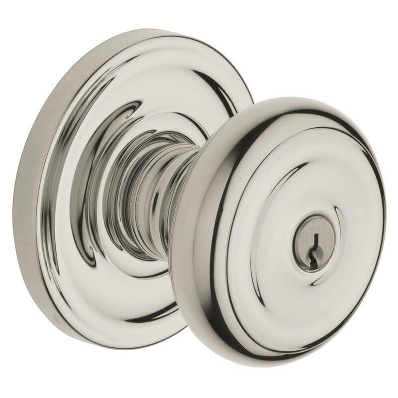 Baldwin Colonial Style Single Cylinder Keyed Entry Door Knob Set with