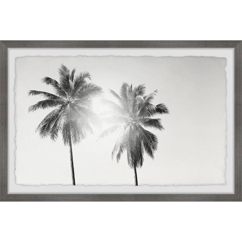 'Light from the Palm' Framed Painting Print