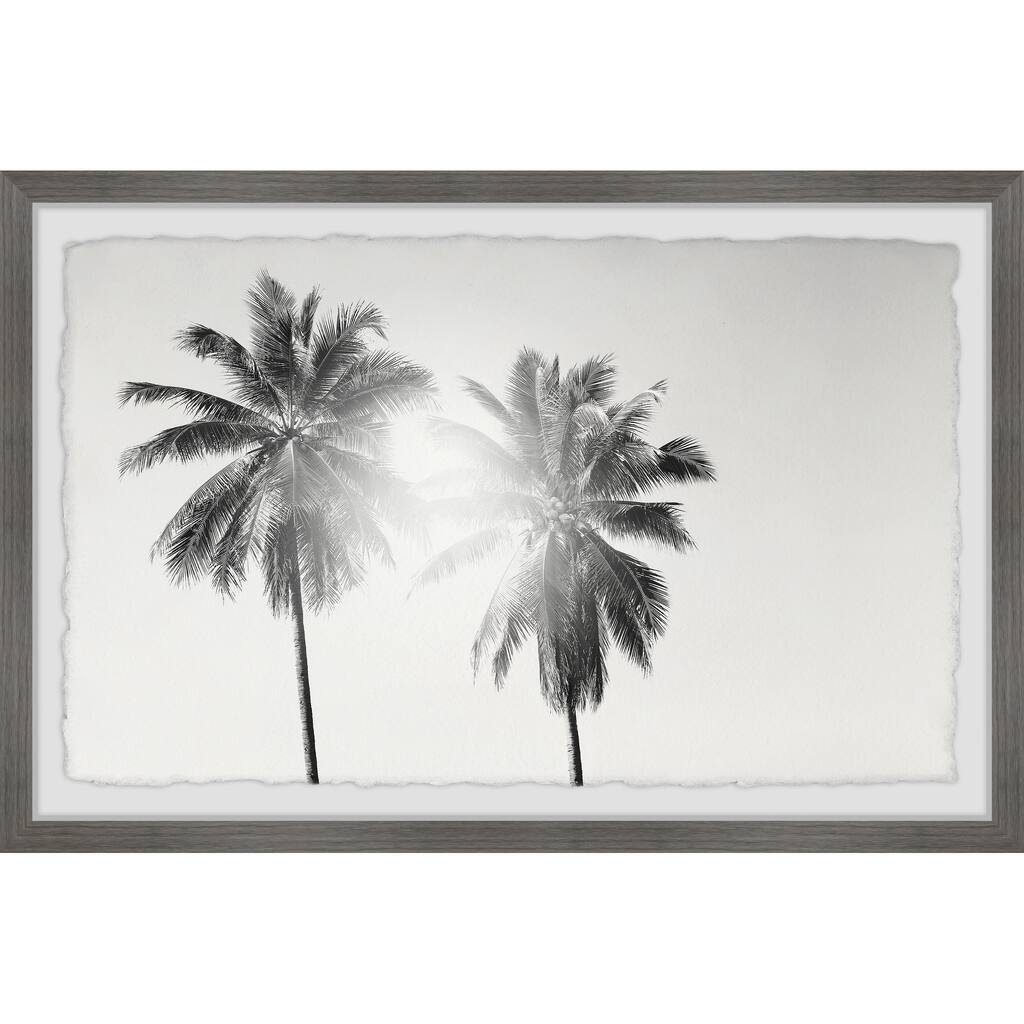 'Light from the Palm' Framed Painting Print