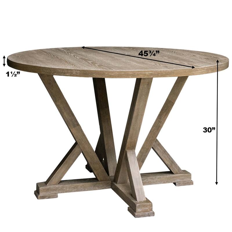 4 Seaters Modern Wood Dining Table with Base