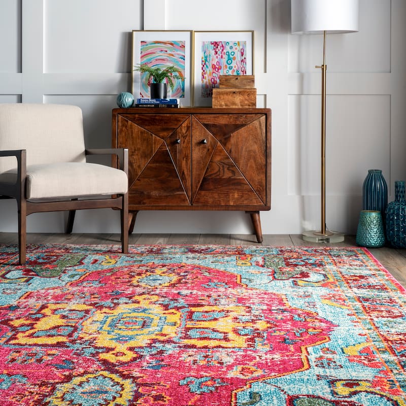 Nuloom Corbett Vintage Bohemian Area Rug