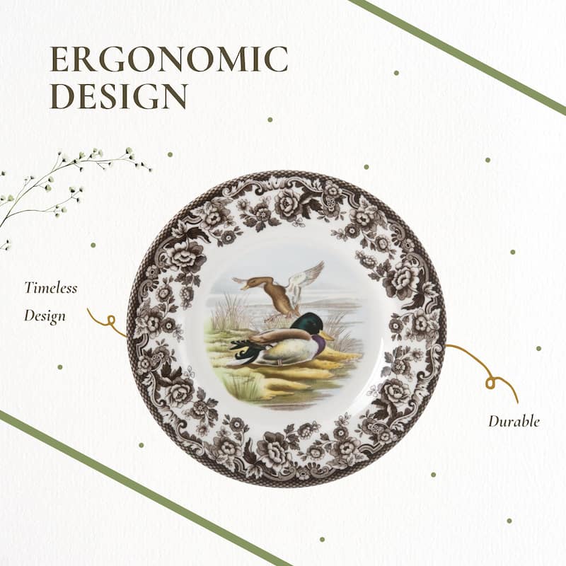 Spode Woodland Salad Plate - Assorted Animals