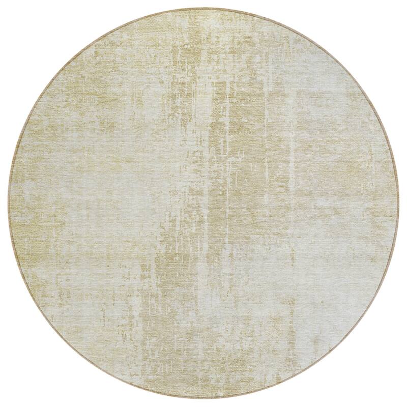 Machine Washable Indoor/ Outdoor Chantille Abstract Ombre Rug