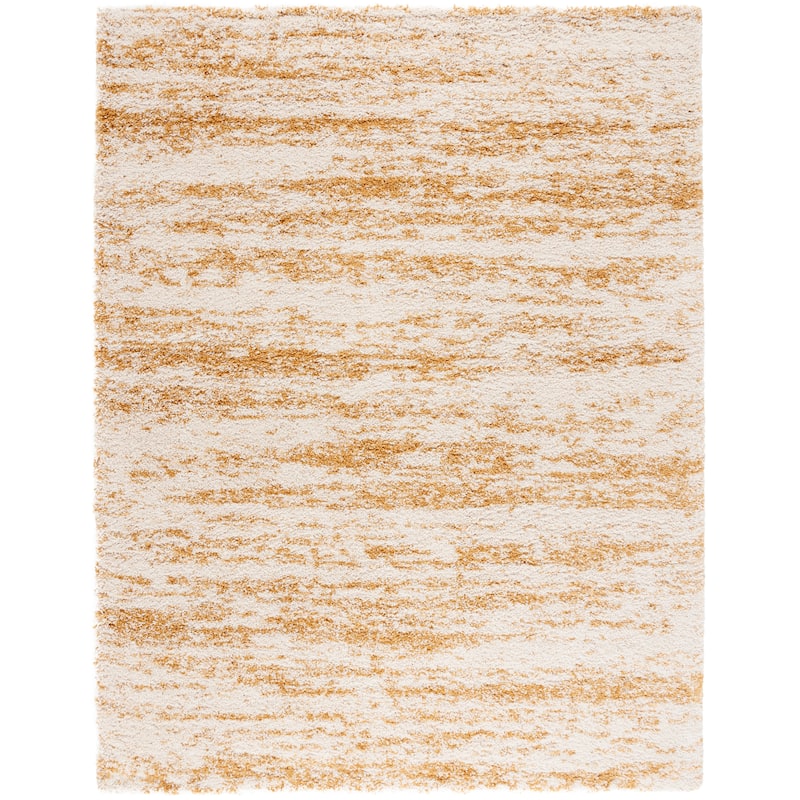 SAFAVIEH, Hudson Shag Felecia Modern Abstract 2-inch Thick Rug