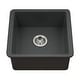 preview thumbnail 1 of 13, Houzer PTB-2020 Platus 19-1/8" Undermount Single Basin Fireclay Bar