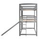 preview thumbnail 6 of 13, Adjustable Solid Pine Triple Bunk Bed with Ladder and Slide