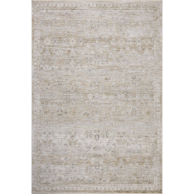 Alexander Home Tamara Floral & Botanical Shabby Chic Area Rug