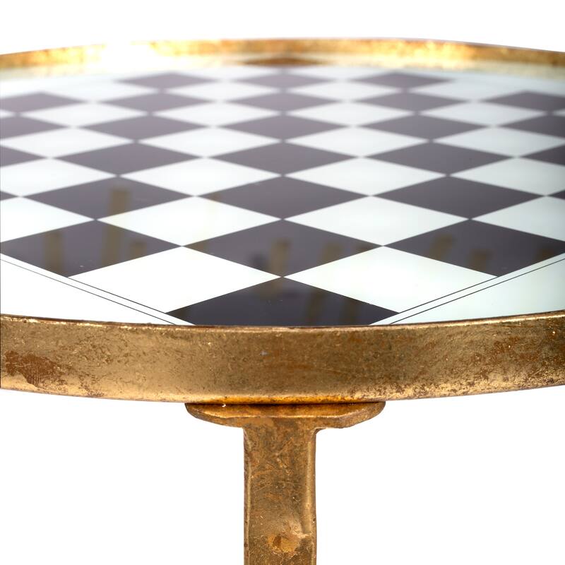 Butler Judith Antique Gold Game Table