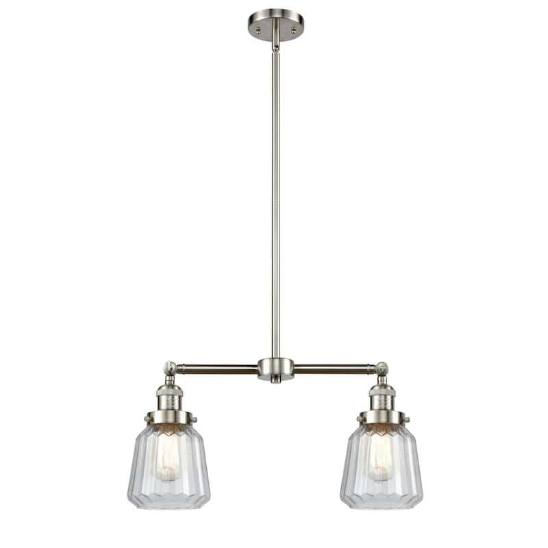 Innovations Lighting Chatham 2 Light 21" Wide Linear Chandelier
