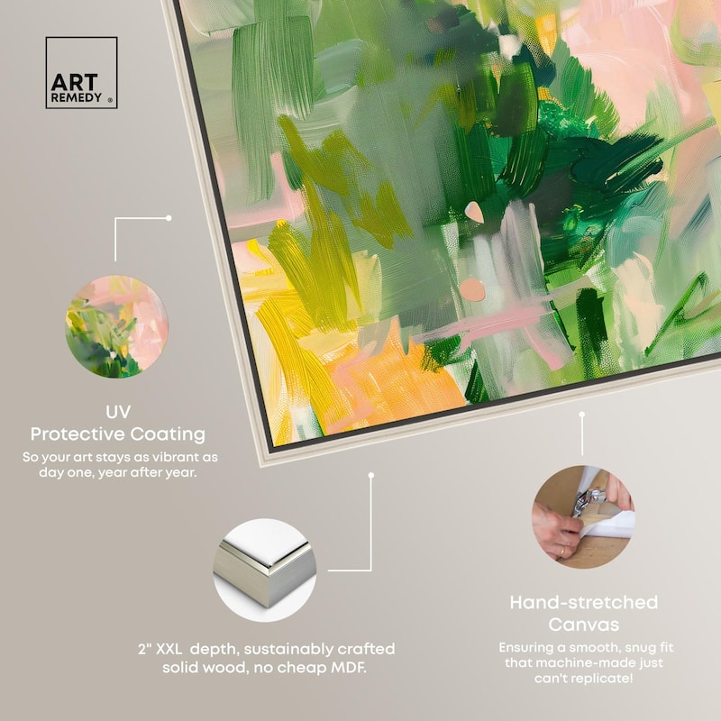 Quantum Hues II Canvas by Art Remedy