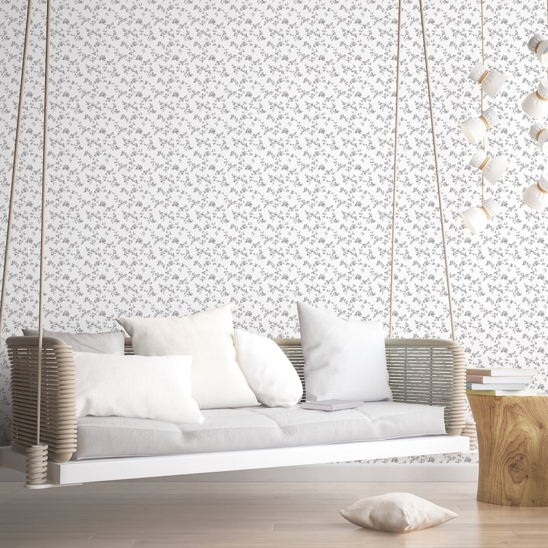 Galerie Wallcoverings Small Prints Delicate Floral Non-woven Matte Wallpaper Roll
