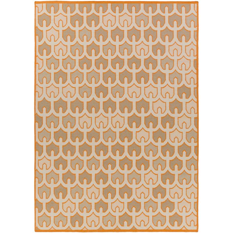 Hand-woven Brett Reversible Wool Area Rug