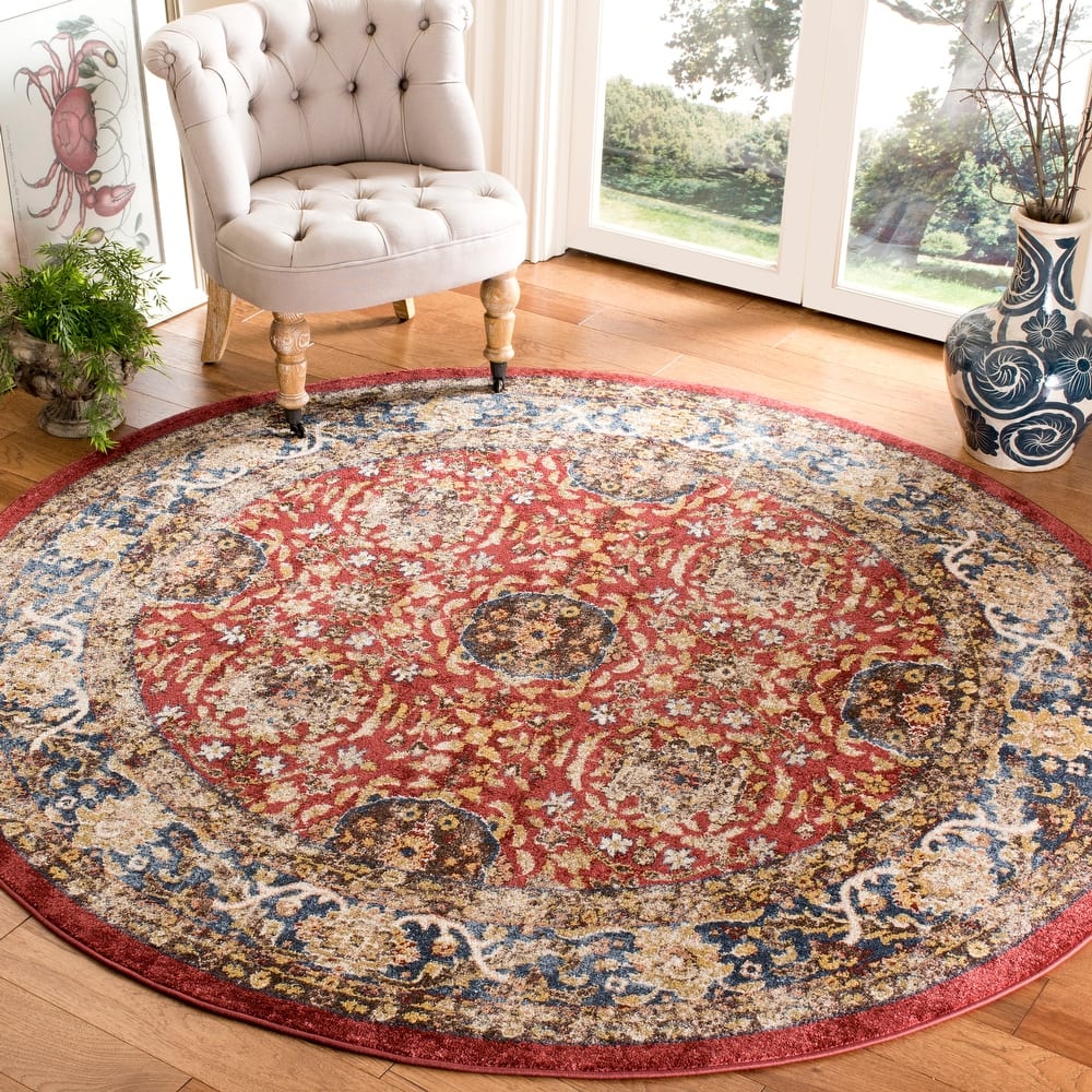 SAFAVIEH Bijar Ilsa Traditional Oriental Distressed Rug