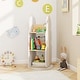 preview thumbnail 2 of 6, Kids Toy Storage Organizer with Rotating Design and 5 Shelves - 12" x 12" x 35.5"