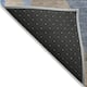 Machine Washable Indoor/ Outdoor Abstract Contemporary Chantille Rug