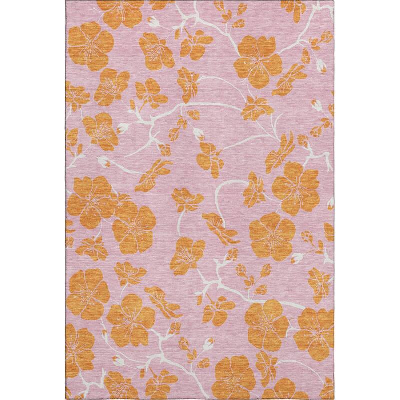 Premium Washable Super Soft Modern Floral Mayfield Rug