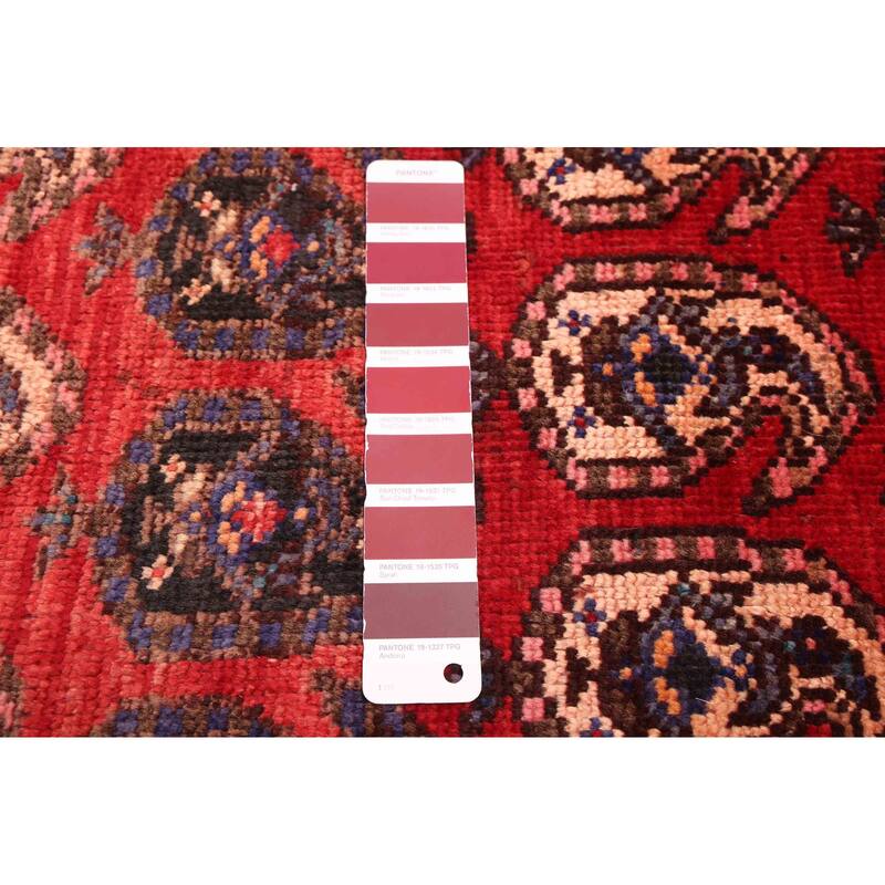 ECARPETGALLERY Hand-knotted Konya Anatolian Red Wool Rug - 5'0 x 9'11