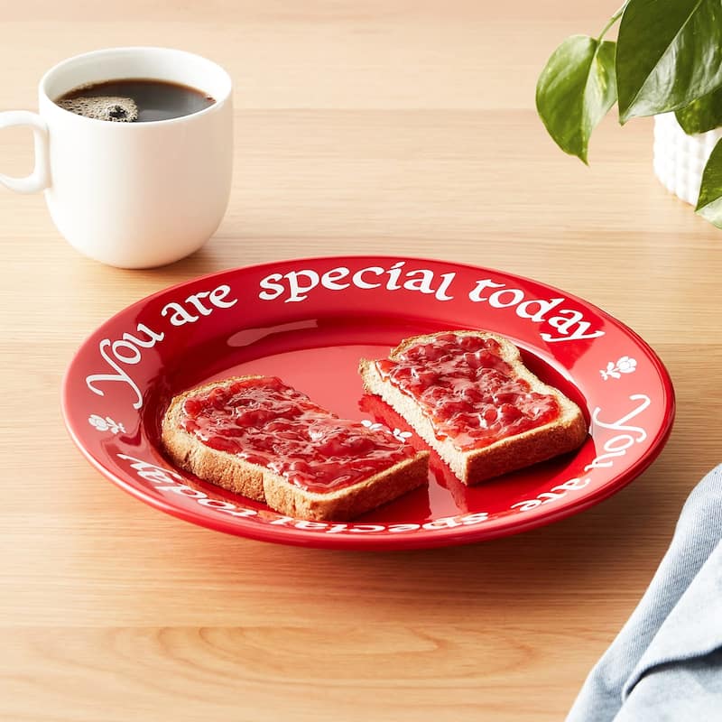 Waechtersbach You Are Special Today Red Plate