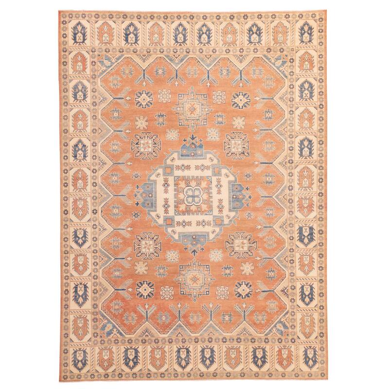 ECARPETGALLERY Hand-knotted Finest Ghazni Copper Wool Rug - 8'4 x 11'3