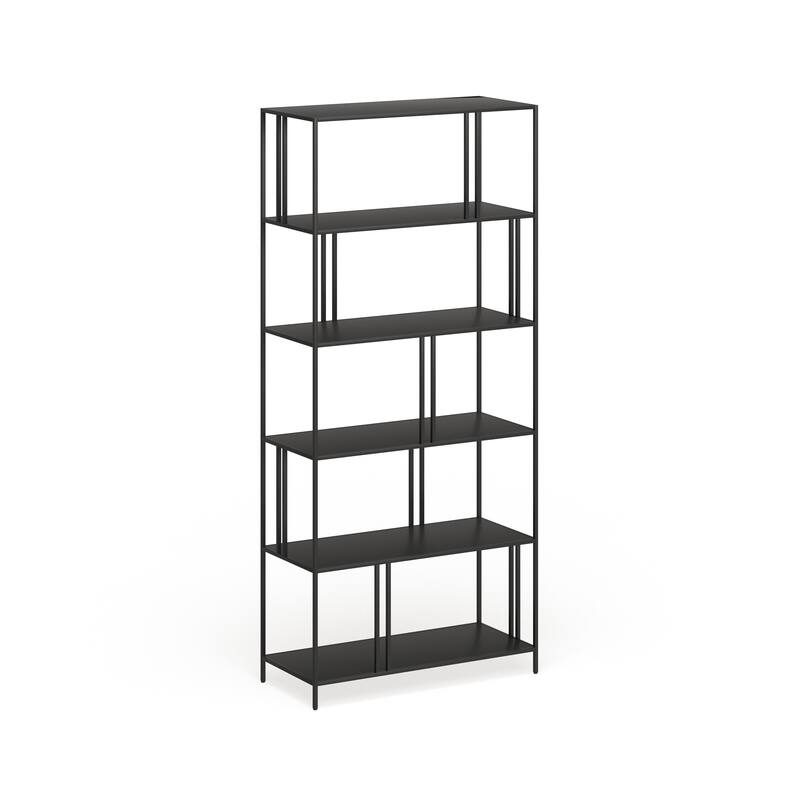 Cortland 34'' Wide Rectangular Bookcase