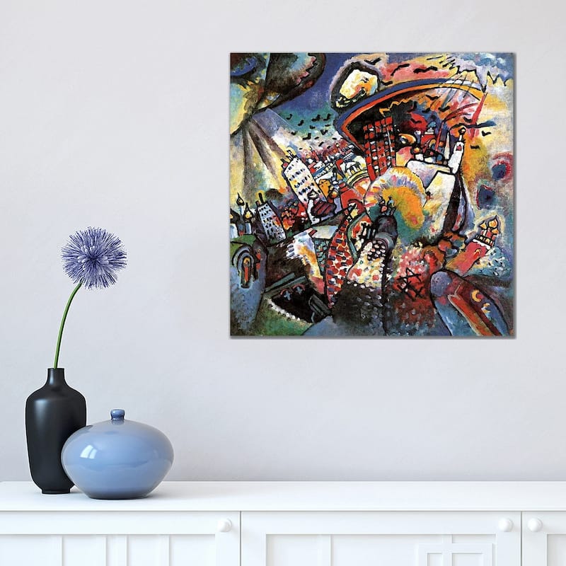 iCanvas "Moscow II" by Wassily Kandinsky Canvas Print - 18x18x1.5