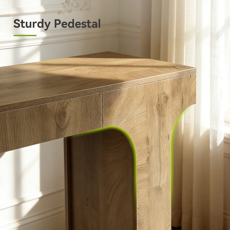 63-Inch Long Bar Table, Counter Height Pub Table, Rectangular High Top Bar Table, Home Bar Units