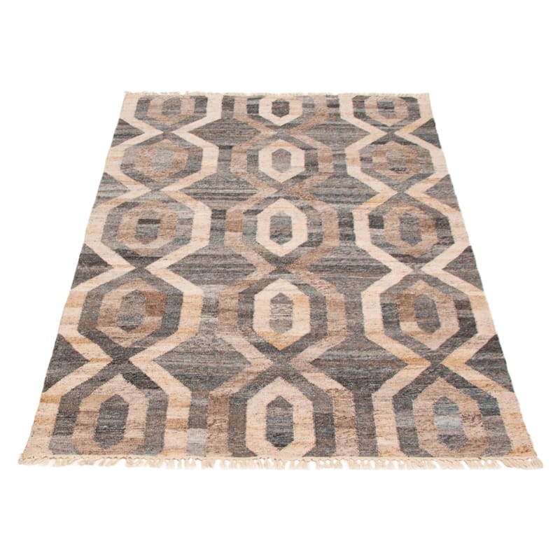 Ankara FW Grey Kilim 5'2" x 7'10" - 5'2 x 7'10