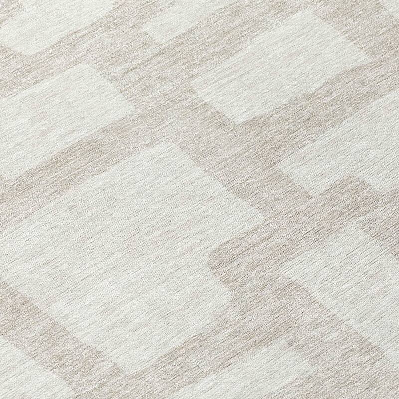 Machine Washable Indoor/ Outdoor Chantille Contemporary Geo Rug