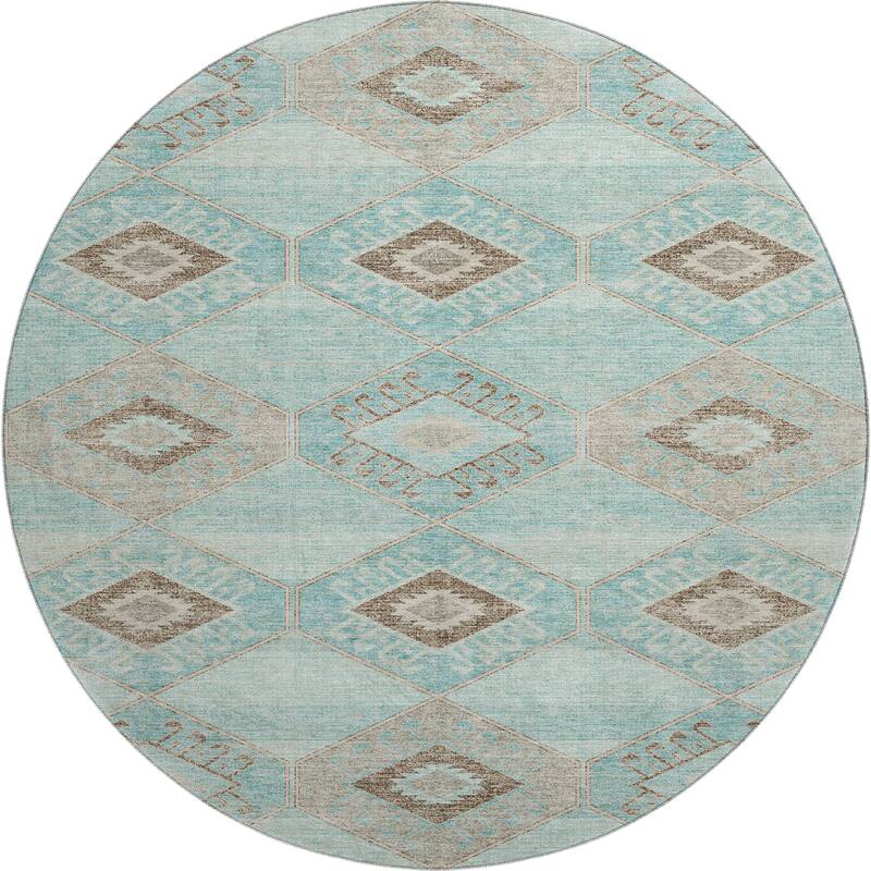 Premium Washable Super Soft Modern Global Mayfield Rug