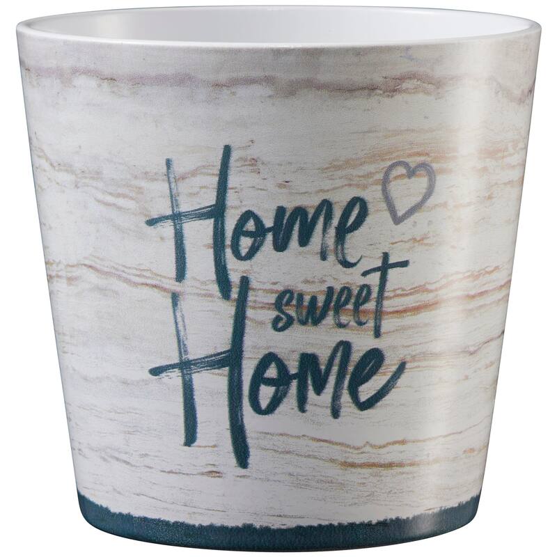 5.5" Dia. Indoor Ceramic Plant Pot Set - Home Collection - 4 Piece Set