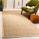 preview thumbnail 1 of 10, SAFAVIEH Stas Beige Seagrass Area Rug 3' x 5' - Beige